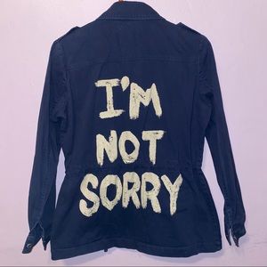 I’m Not Sorry Jacket